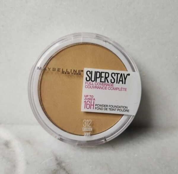 Fond de teint poudre couvrant Superstay de MAYBELLINE