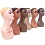 Mannequin tête porte perruques couleur brown M1